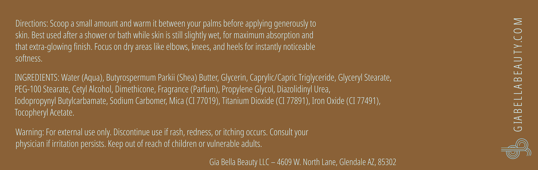 Café Latte Body Butter