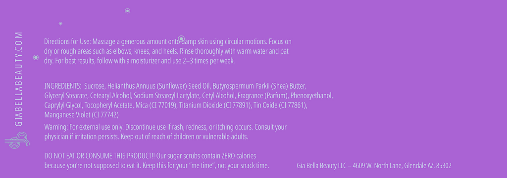 Twilight Garden Sugar Scrub